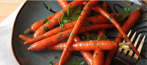 Sous Vide Glazed Carrots