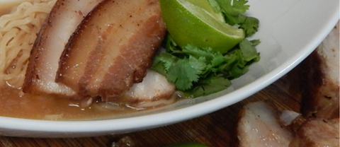 Sous Vide Pork Belly Ramen