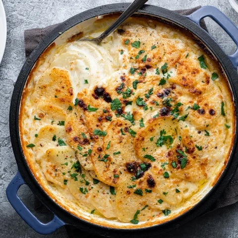 Steam-Baked Scalloped Potatoes
