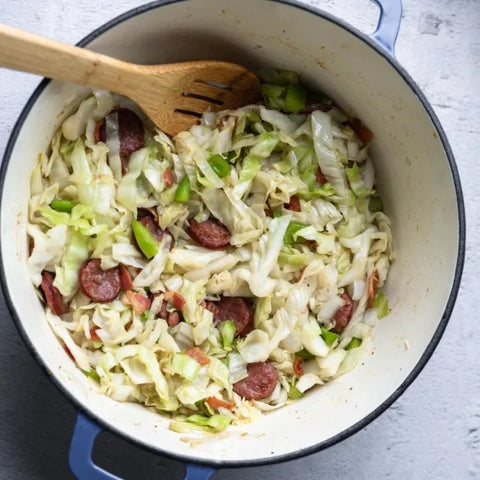 Steam-Baked Southern Cabbage