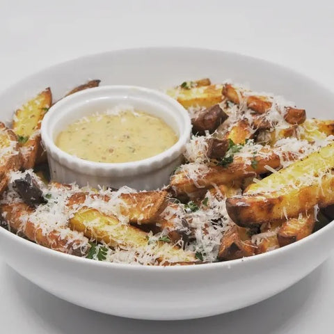 Steam-Roasted Oven Fries with Spicy Remoulade