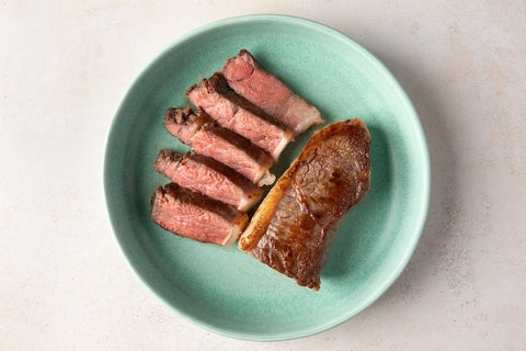 Medium-Rare Strip Steak