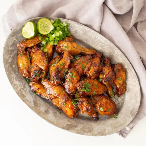 Sweet and Spicy Sticky Wings