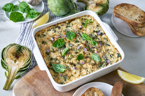 Anova Oven Lightened Up Artichoke Dip