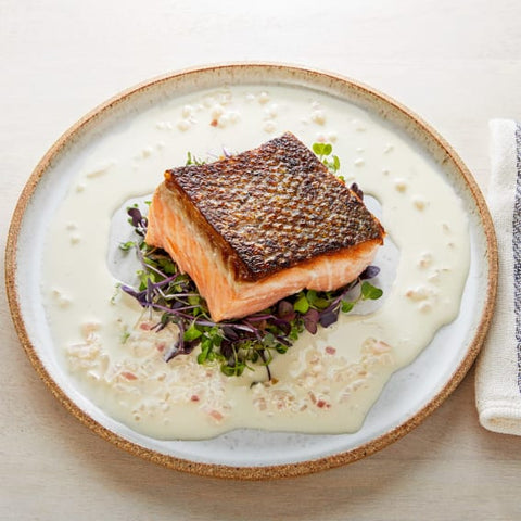 Simple Salmon with Crispy Skin