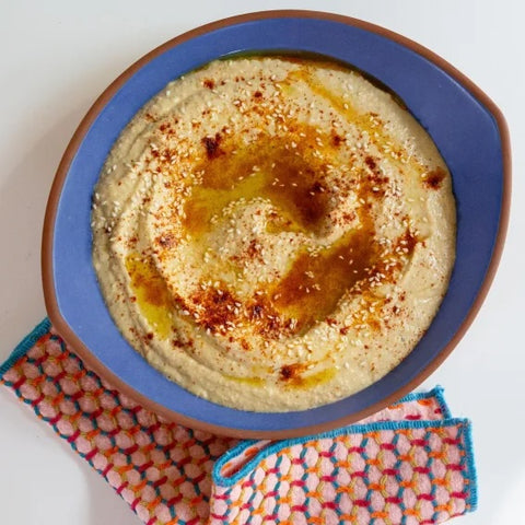 Simple Steam Oven Hummus