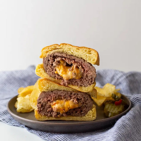 Anova Oven Juicy Lucy Burgers