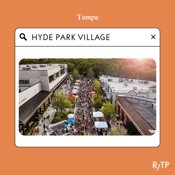 Hyde Park Village Best Retail in Tampa