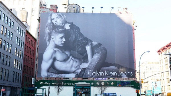 Example of OOH Billboard advertising in NYC