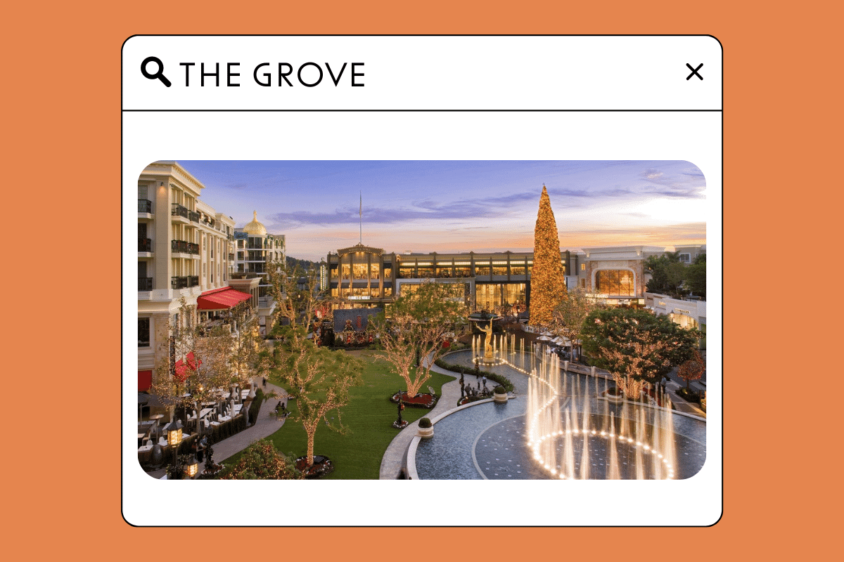 The Grove is one of the very best retail properties in LA