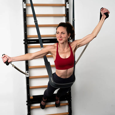 Elina Pilates Elite Ladder Barrel with Wooden Base - RecovAthlete