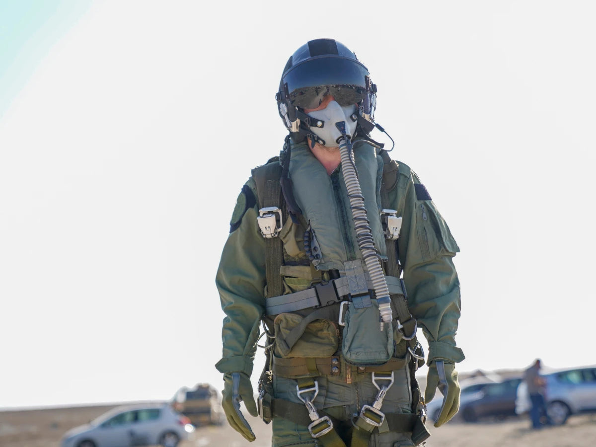 pilote de chasse armée