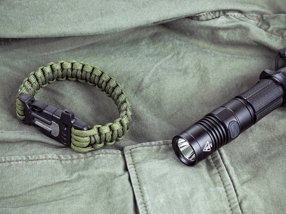 military flashlight