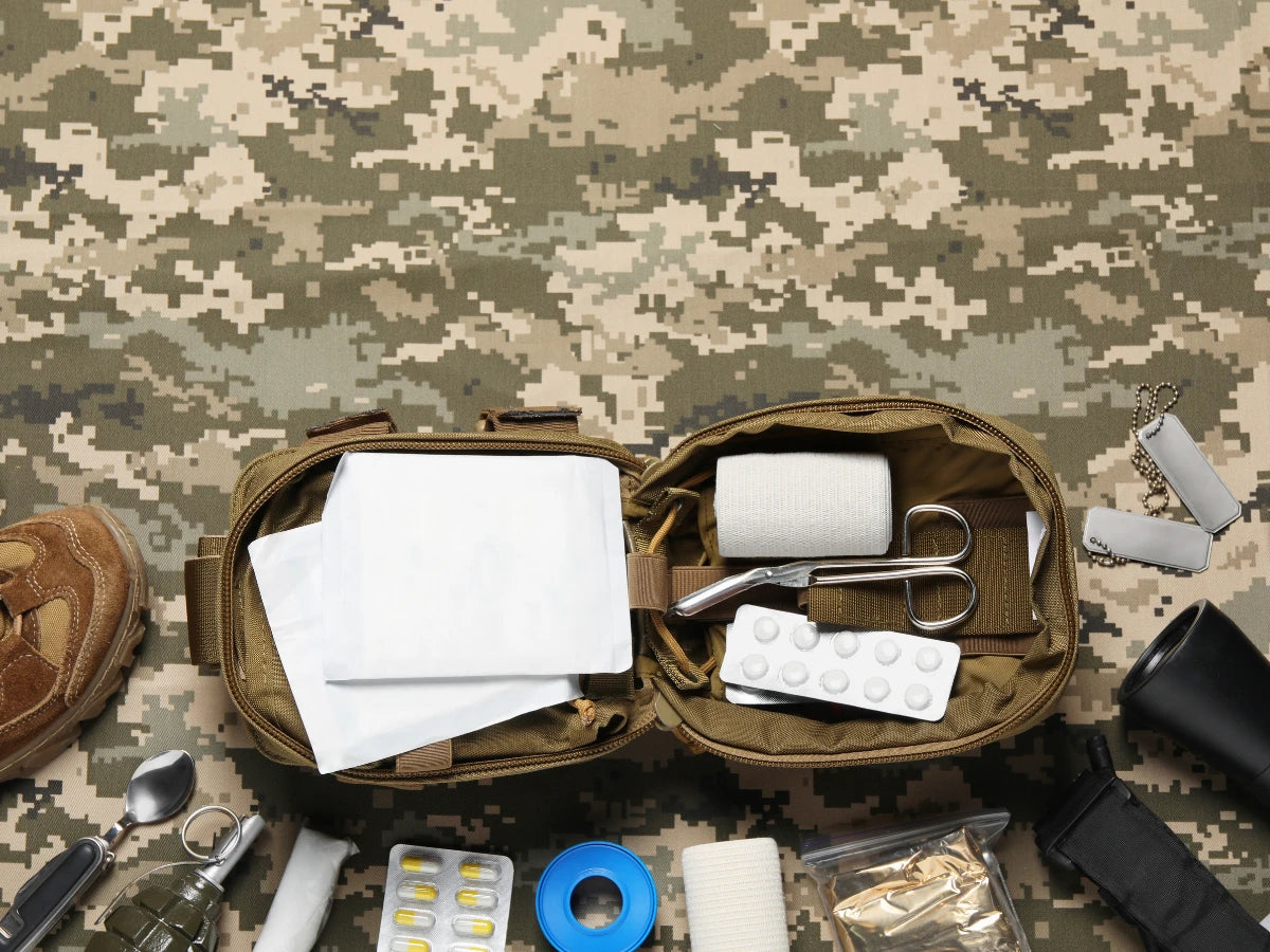 kit médico militar
