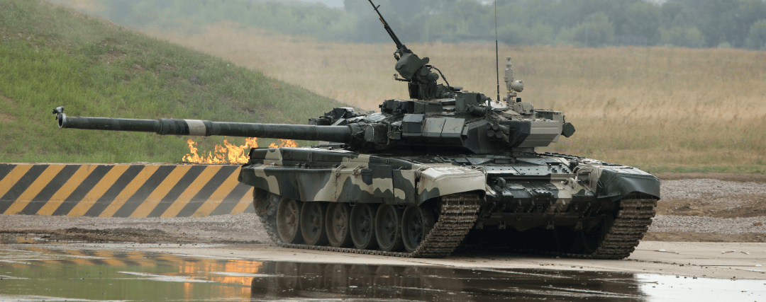 Russian T-90 tank