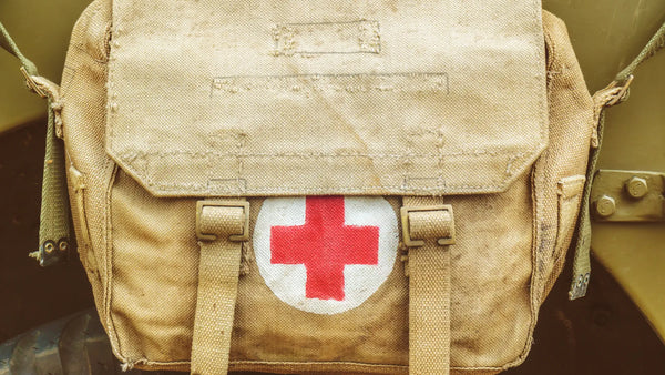 First-aid kit with tourniquet