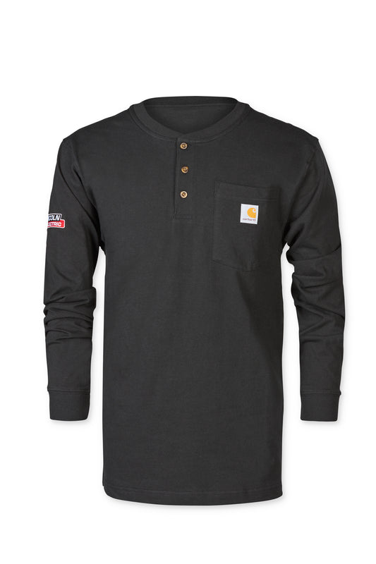 Carhartt Long Sleeve Workwear Pocket T-Shirt Men's Black