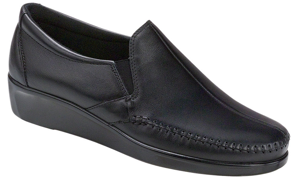 Women's Easier Slip On Loafer in Black – SanAnShoes