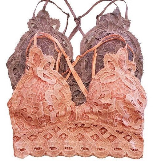 Nude Crochet Bralette Bust Top – Offbeat Boutique