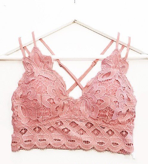 Nude Crochet Bralette Bust Top – Offbeat Boutique