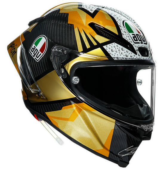 Integral Motorcycle Helmet AGV PISTA GP RR Limited Edition I Caschi Di  Vale WORLD TITLE 2002 For Sale Online 