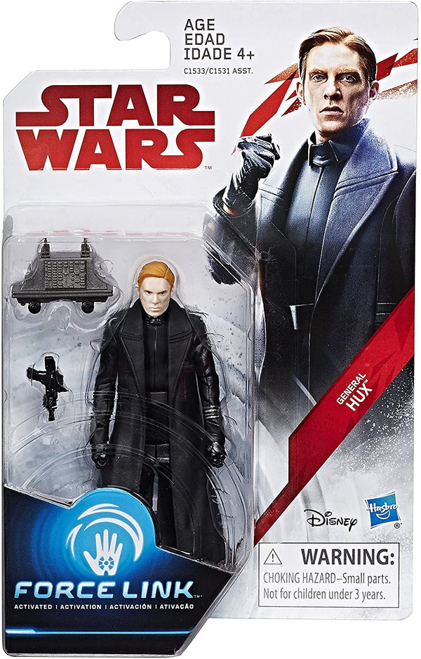 The Last Jedi General Hux Force Link Figure 3.75 Inches .Star Wars