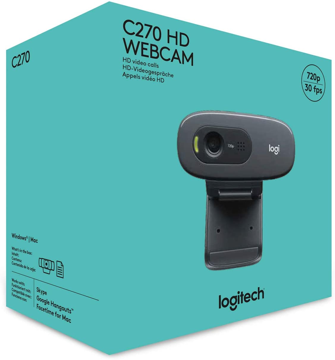 tæerne Antipoison sløjfe Logitech C270 HD Webcam With 3d Printed Mount For Voron 2.4 & Trident –  VoronKits.com