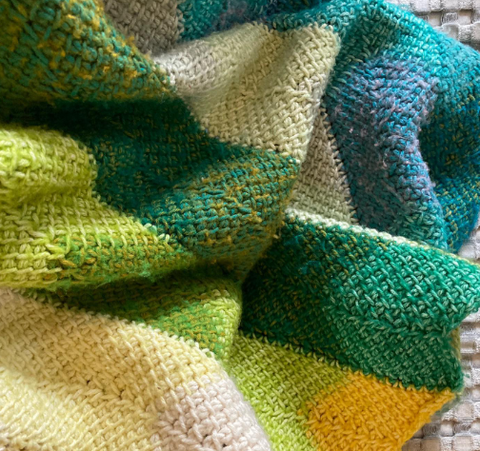 Tunisian Crochet Blanket