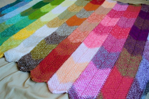 Tunisian Crochet Blanket