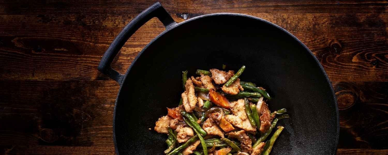 Cast Iron Wok