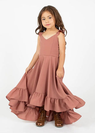 Sydni Maxi Dress in Rose Taupe - Mom – Charlie Rae