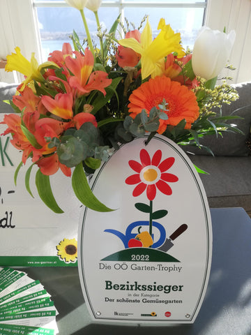 OÖ Garten-Trophy Award Bezirkssieger in der Kategorie Der schönste Gemüsegarten