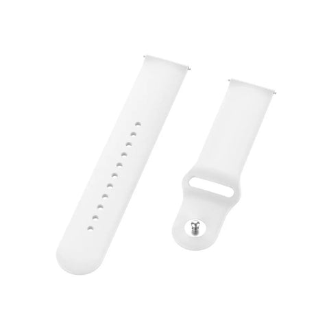 Correa Silicona Liquida Suave Para Amazfit Gts 4 Mini Blanco con