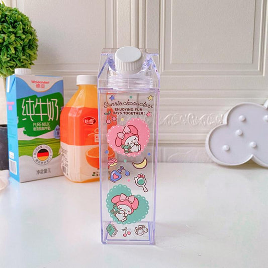 Milk carton water bottles