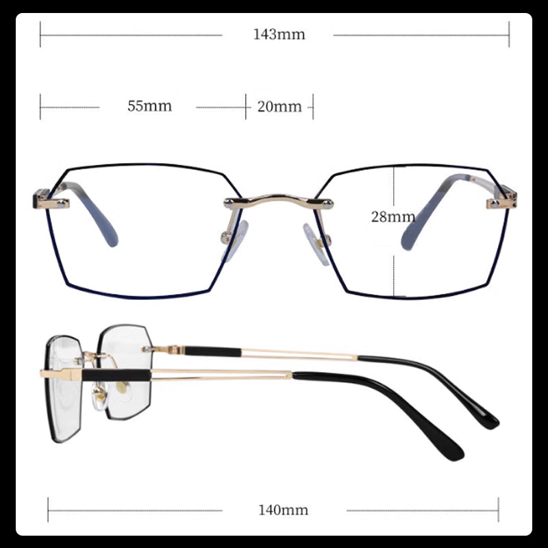 Ultra-lightweight Geometric Shape Reading Glasses – gotysles