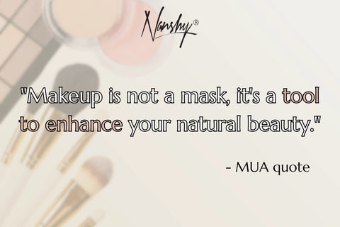 Beauty expert quote about no makeup, nude look