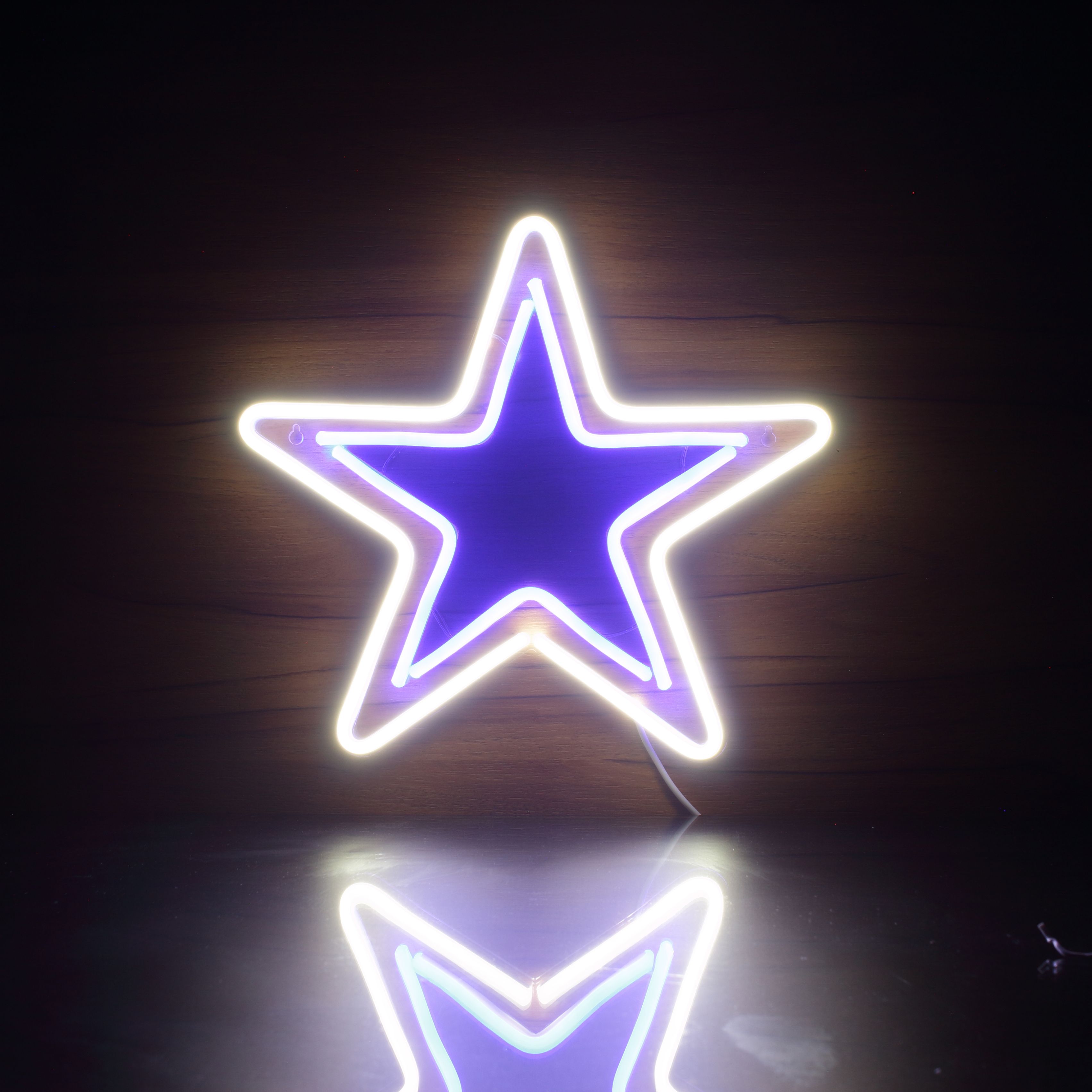 cowboys neon light