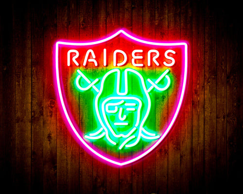 Las Vegas Raiders LED Sign – catchfirecreations