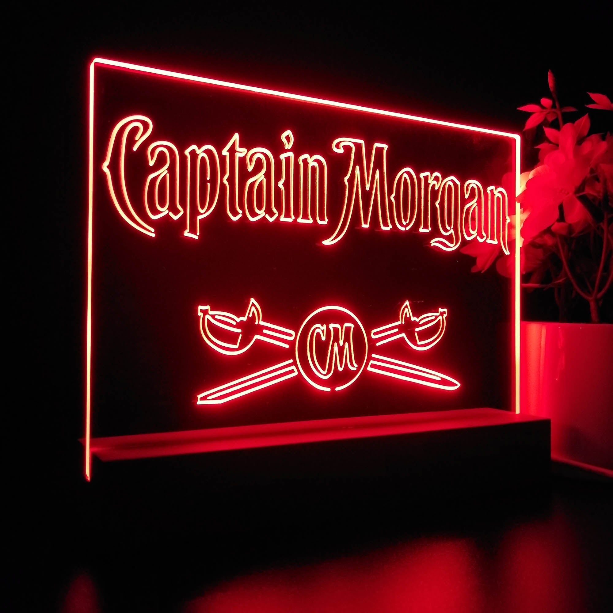 captain morgan bar light