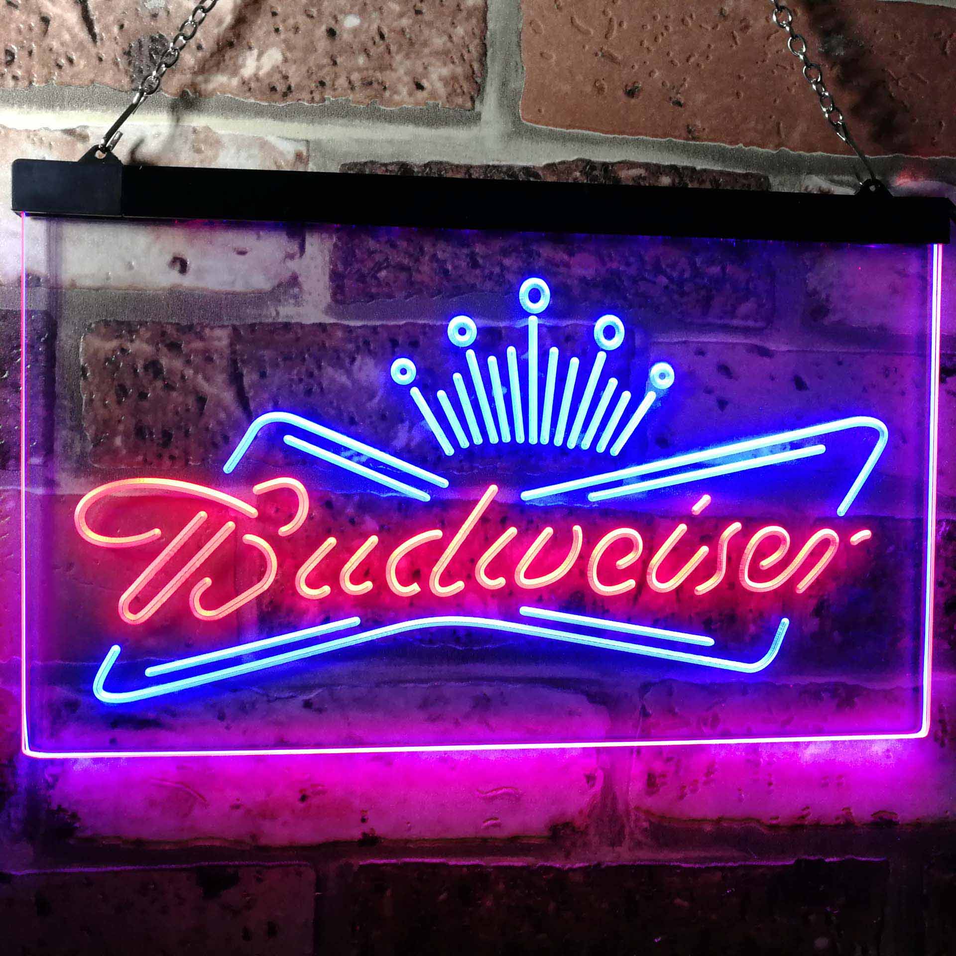 budweiser light up sign