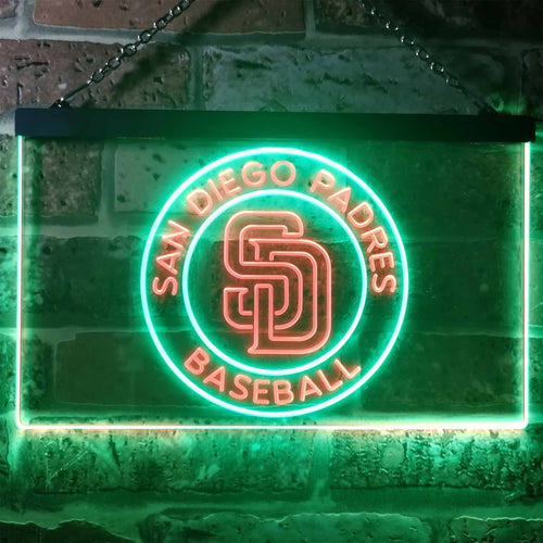 San Diego Padres Logo LED Neon Sign