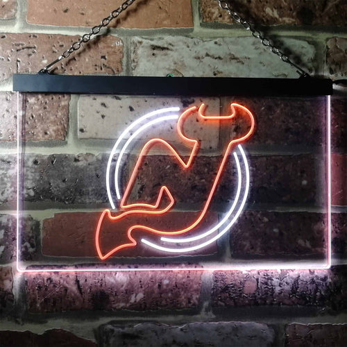 MHL New Jersey Devils Flex LED Neon Sign - LED LAB CAVE