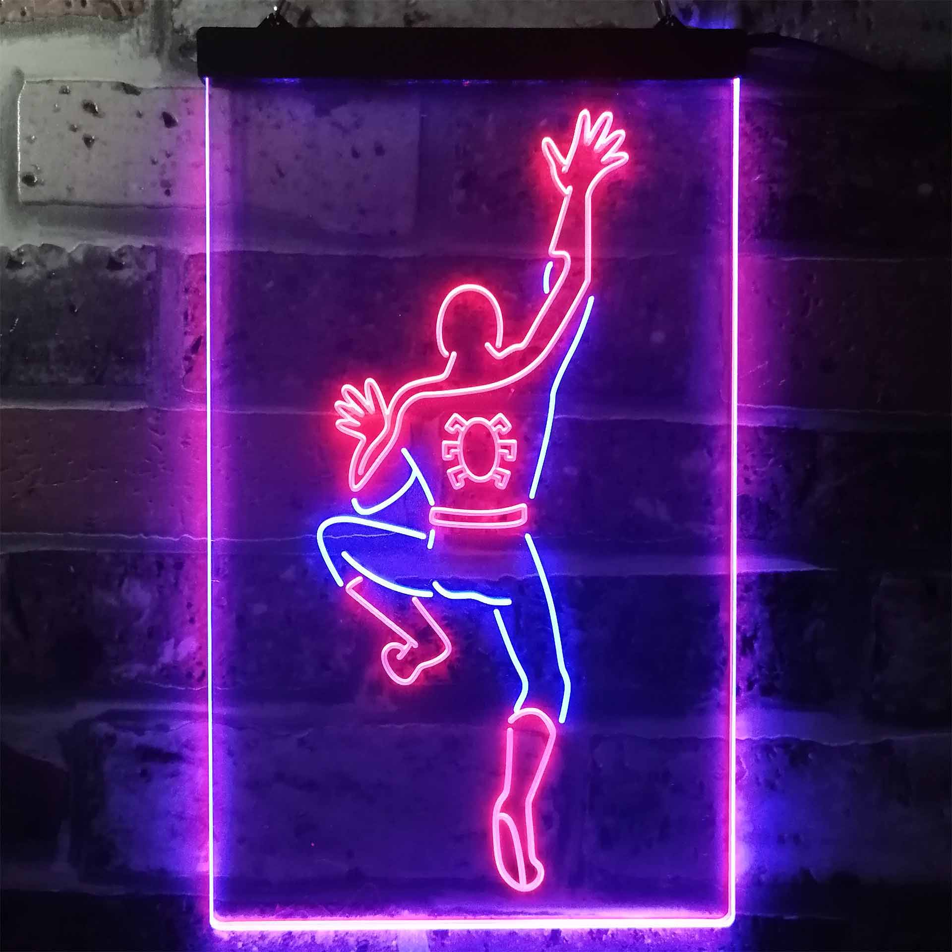 Spider Man Climbing Game Room Neon Light LED Sign | Birthday Gamer