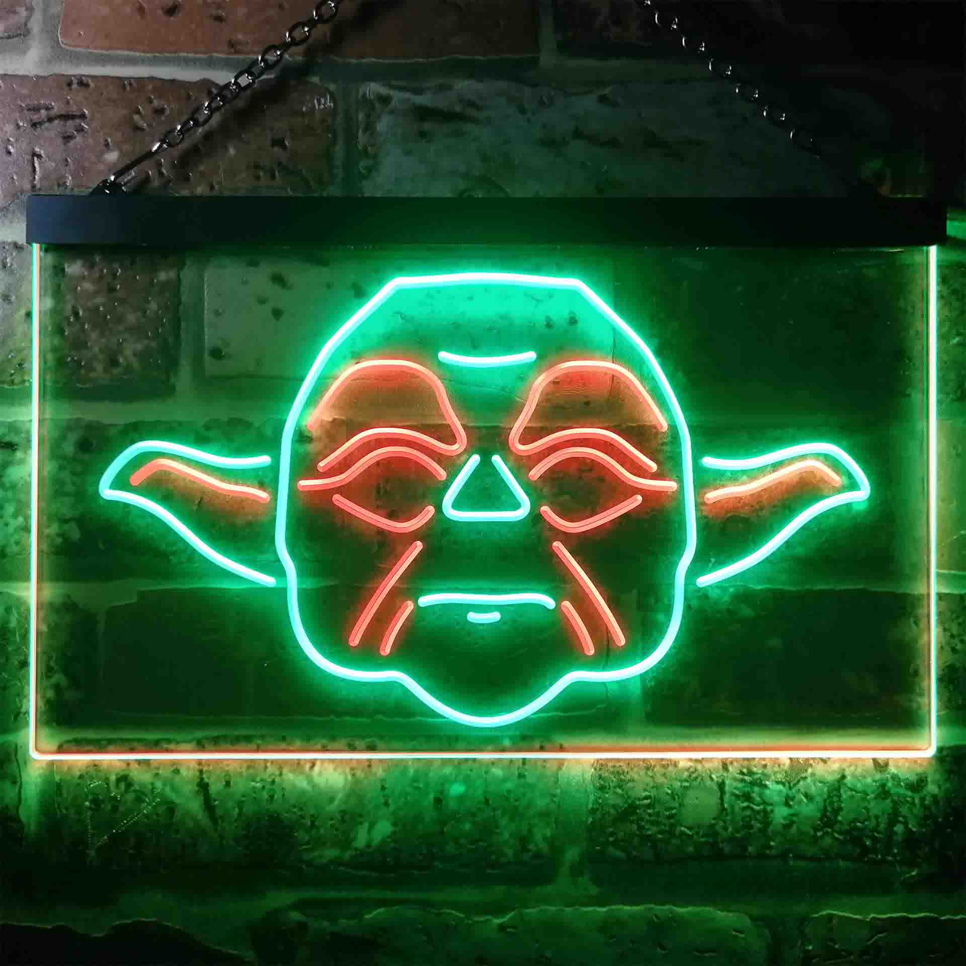 yoda neon light