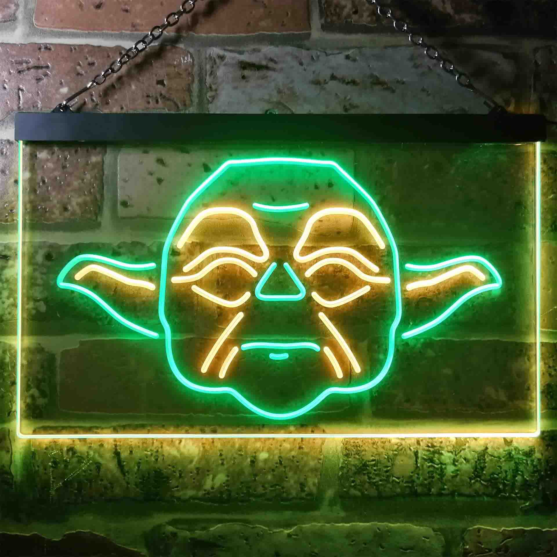 yoda neon light