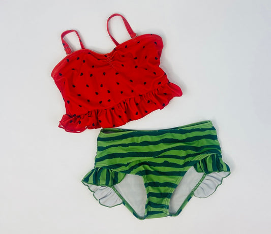 Two Piece Watermelon Swimsuit- M (3T)
