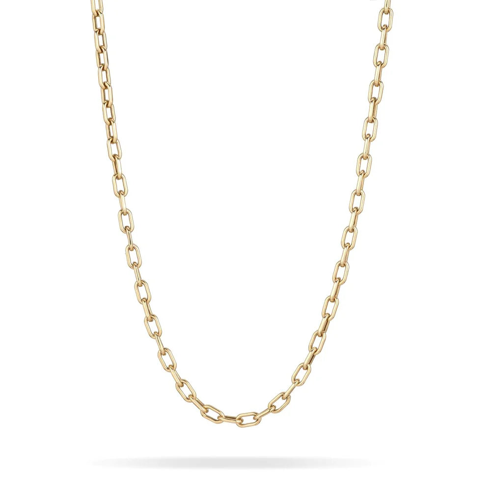 4mm Italian Chain Link Necklace (Pre-Order)