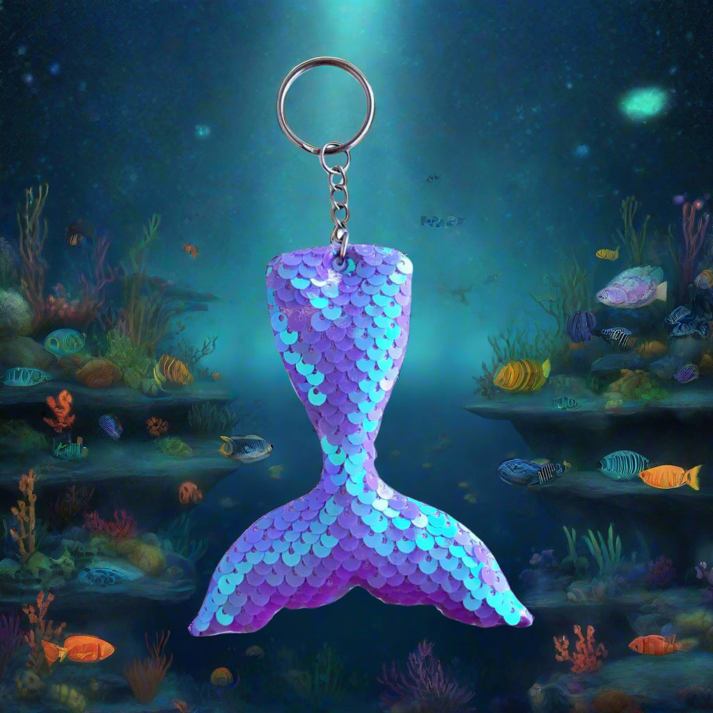 Mermaid Tail Keychain