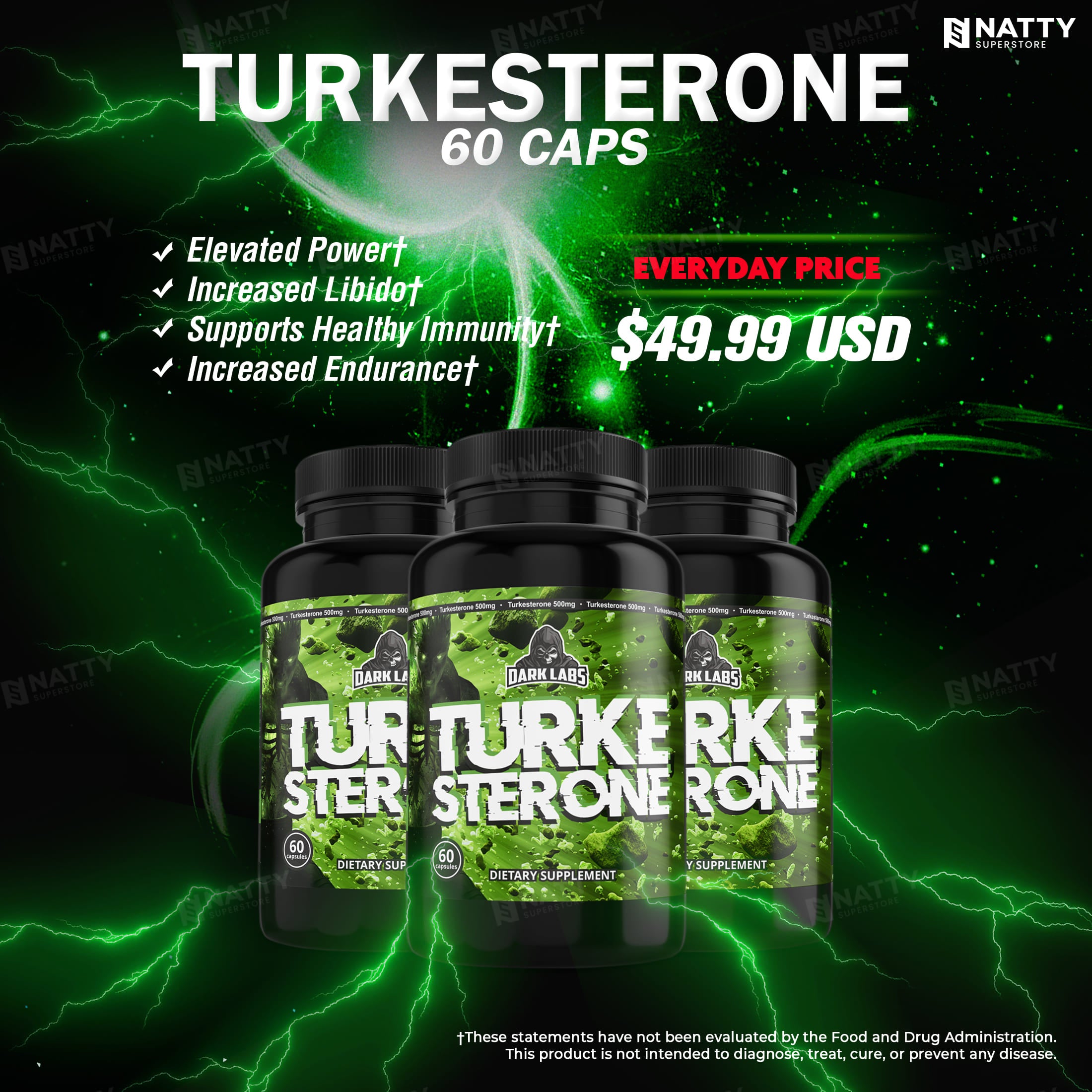 Turkesterone 500mg