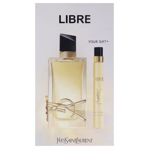 Yves Saint Laurent Libre , 2 Pc Gift Set 3oz EDP Spray, 0.33oz EDP Spray - ANAU STORE